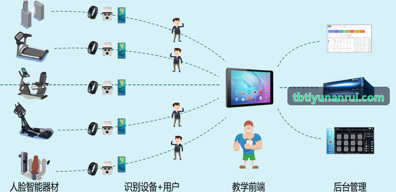 TBTIYU算法架构与骨骼关键点连线图示